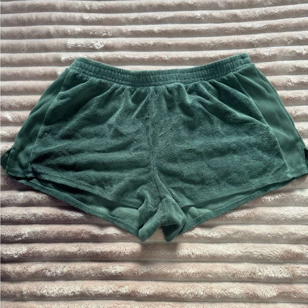 Aeropostale High Waist Green Shorts